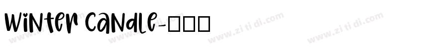 Winter Candle字体转换
